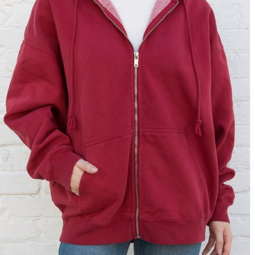 Brandy red hoodie
